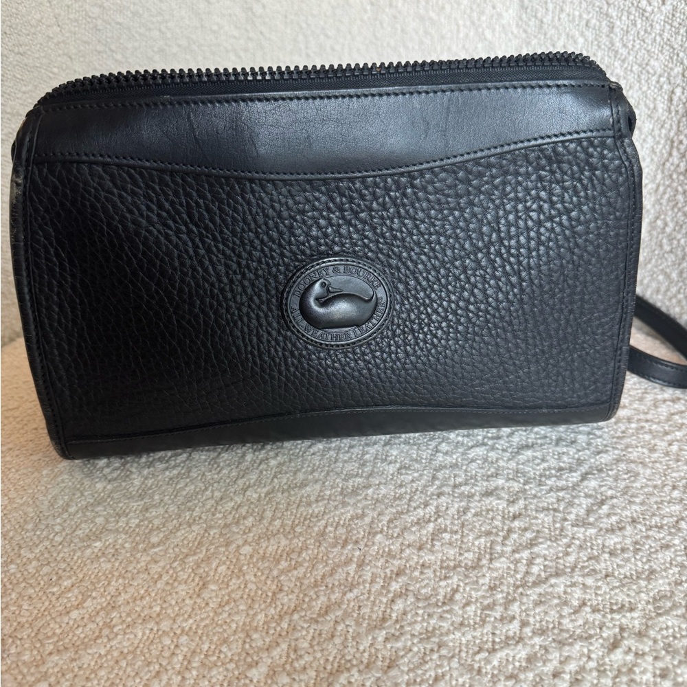 Dooney & Bourke Black Leather Crossbody Bag